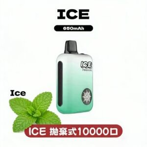 ICE一次電子煙口味推薦【薄荷】ICE FREEZE 拋棄式電子菸10000口 丨冰感可調
