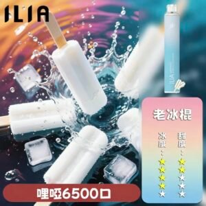 ILIA哩亞一次性6500口電子煙老冰棍口味|續航升級|多口味任選
