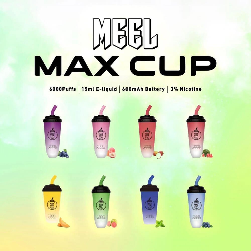MEEL奶茶杯 6000口拋棄式電子煙口味推薦