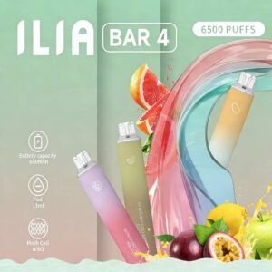 ILIA哩啞6500口拋棄式電子煙推薦