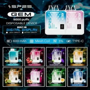 SP2S 9000口拋棄式電子煙推薦