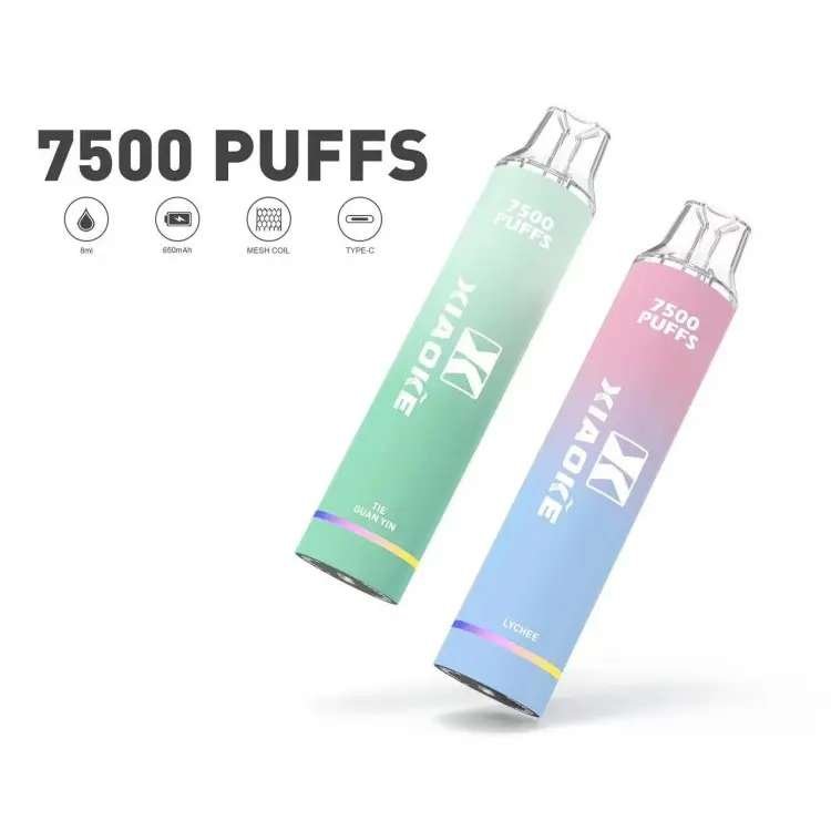 XIAOKE梟刻7500口一次性電子煙口味推薦